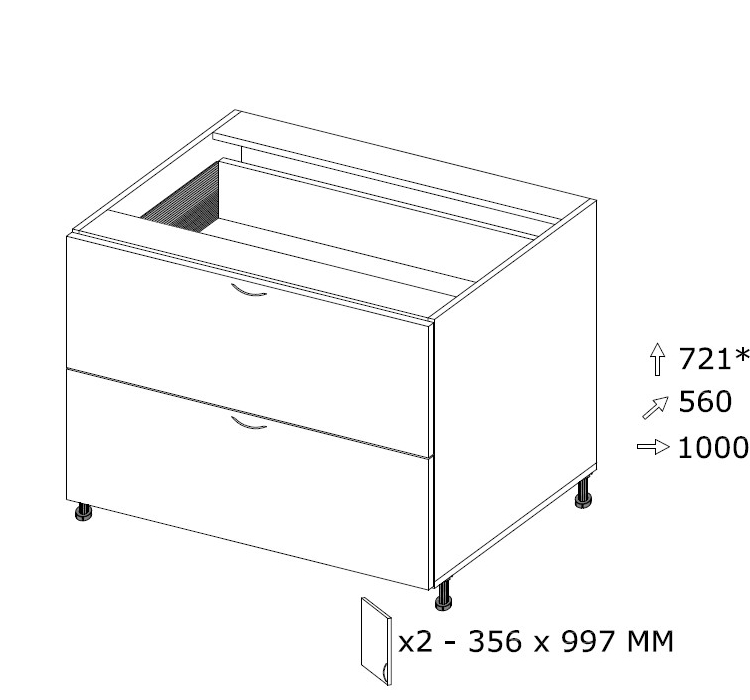 Alakaappi SSZ 10/2 MX L 1000 x K 721 Alakaappi SSZ 10/2 MX L 1000 x K 721